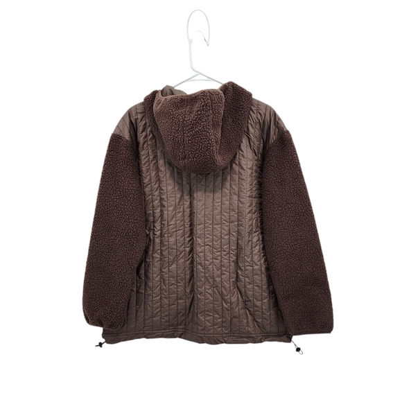 Backcountry Women's Sherpa Quilted Back Insulated Hoodie Jacket - S - Picture 6 of 8